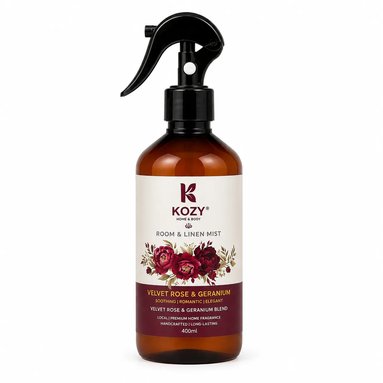 Kozy Room and Linen Mist – Velvet Rose and Geranium